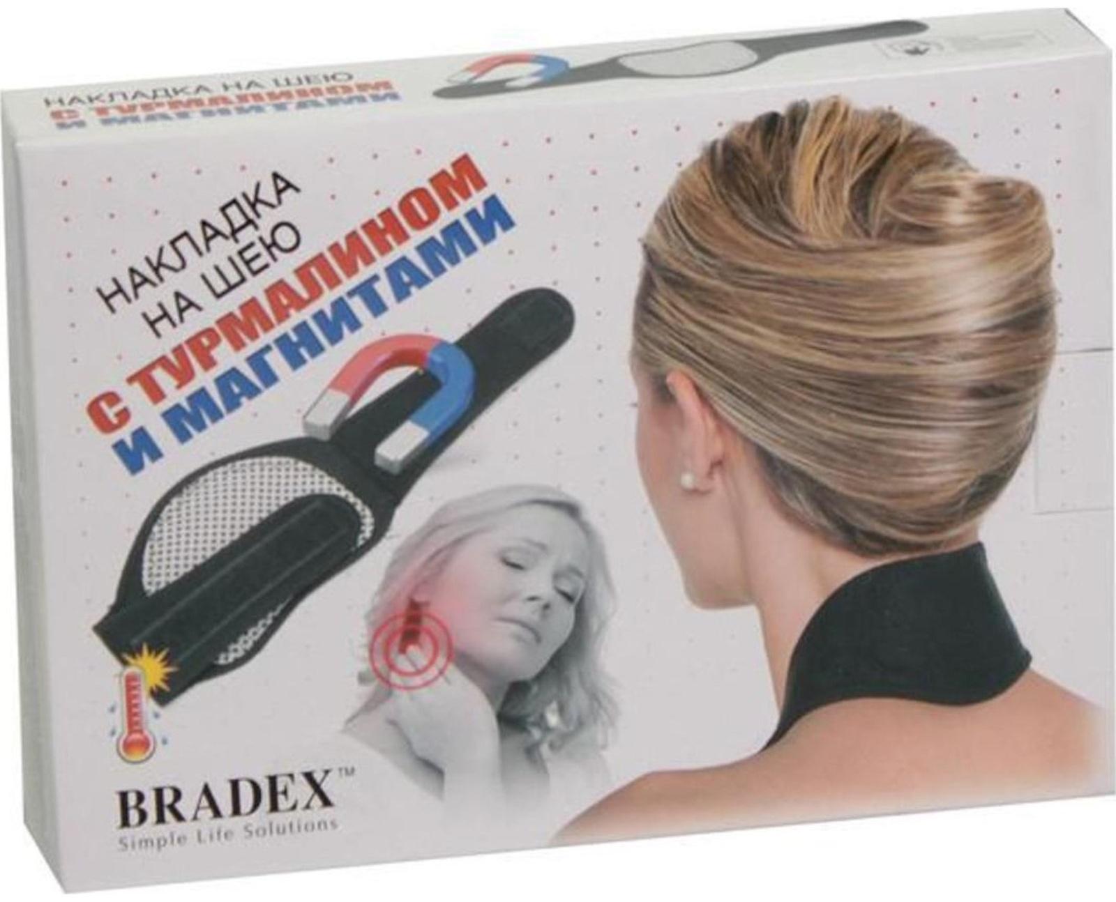 Накладка на шею Bradex KZ 0447, с турмалином и магнитами