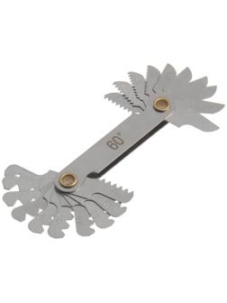 Резьбомер ТУНДРА, метрическая резьба, 0.5 - 7 мм