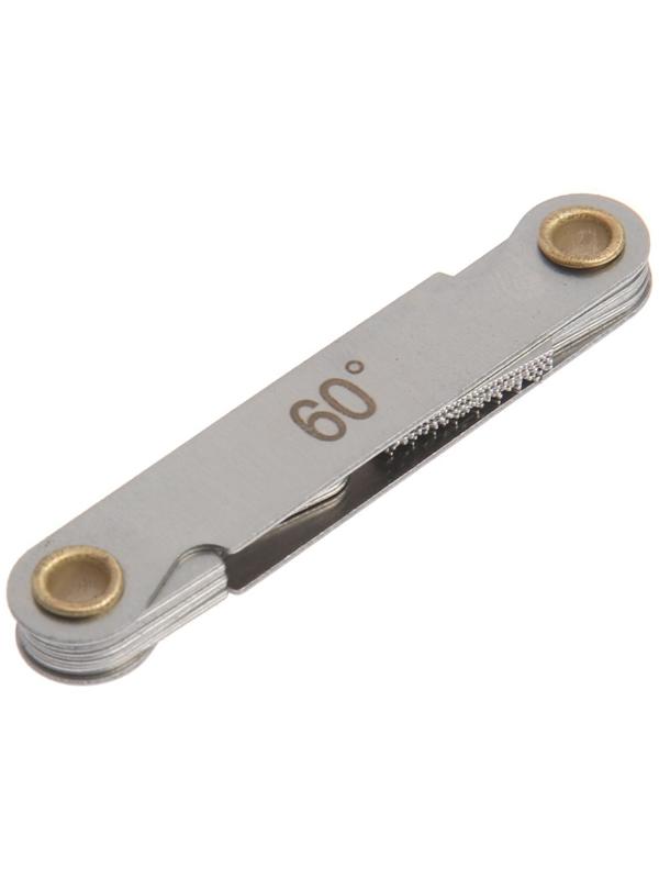 Резьбомер ТУНДРА, метрическая резьба, 0.5 - 7 мм