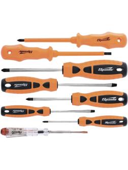Набор отверток Sparta 135435, PH-SL - 5шт., диэлектрические - 2шт., отвертка-пробник