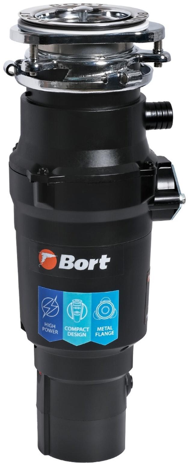 Измельчитель пищевых отходов TITAN 7000, 780 Вт, 3 ступени, 3.2 кг/мин, 90 мм