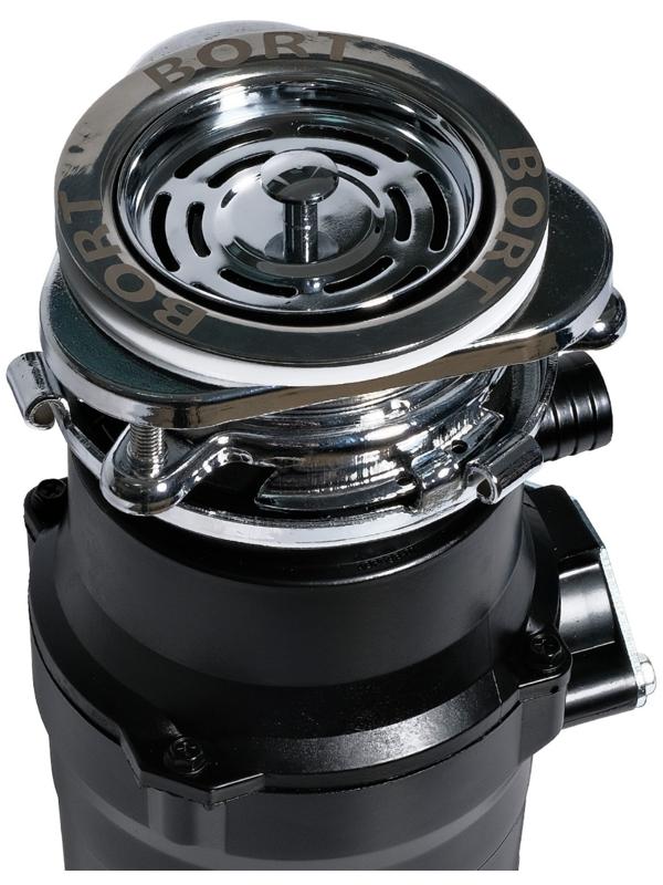 Измельчитель пищевых отходов TITAN 7000, 780 Вт, 3 ступени, 3.2 кг/мин, 90 мм