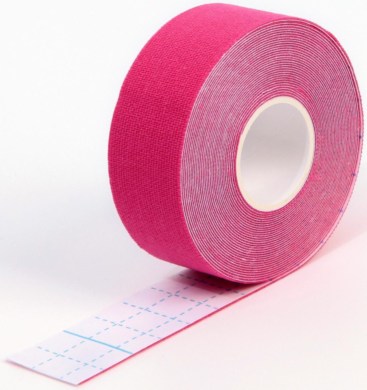 Кинезиотейп для лица, ширина 2,5 см., длина 5 м. микс