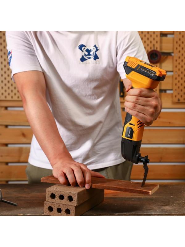 Реноватор аккумуляторный DEKO DKOT20 Multi, 2 Ач, 20 В, 18000 кол/мин, 4 насадки