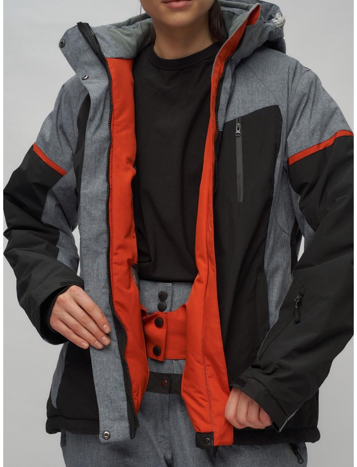 Костюм горнолыжный женский, размер 52, цвет чёрный