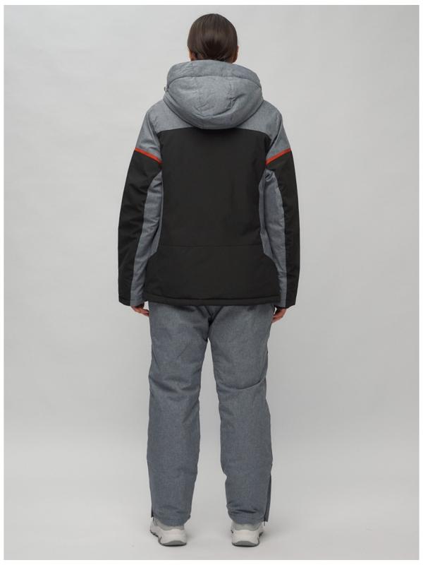 Костюм горнолыжный женский, размер 52, цвет чёрный