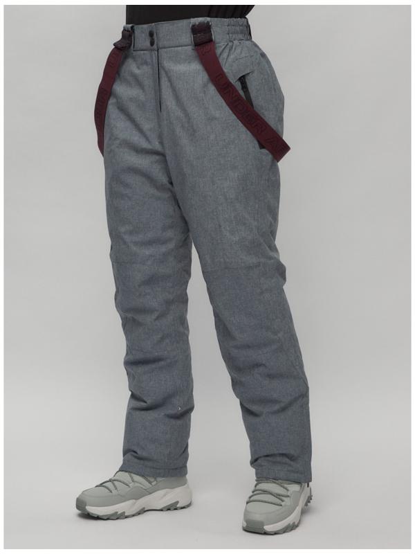 Костюм горнолыжный женский, размер 52, цвет чёрный