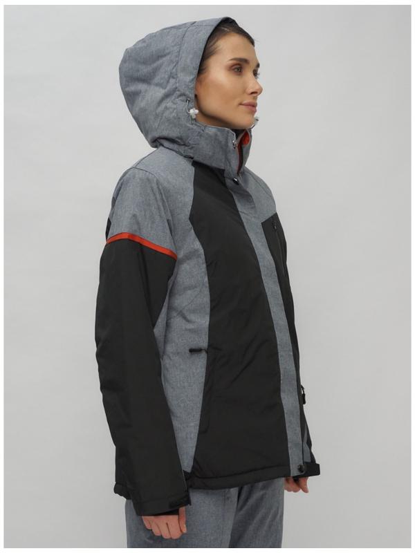 Костюм горнолыжный женский, размер 52, цвет чёрный