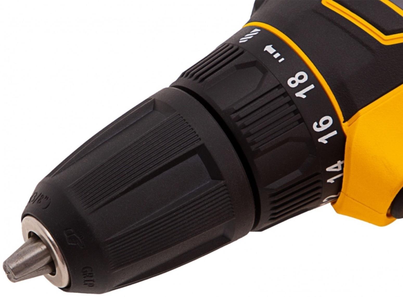 Дрель-шуруповерт Denzel 26116, аккумуляторная CDL-18-02BM, Li-Ion, 18 В, 2 акк.