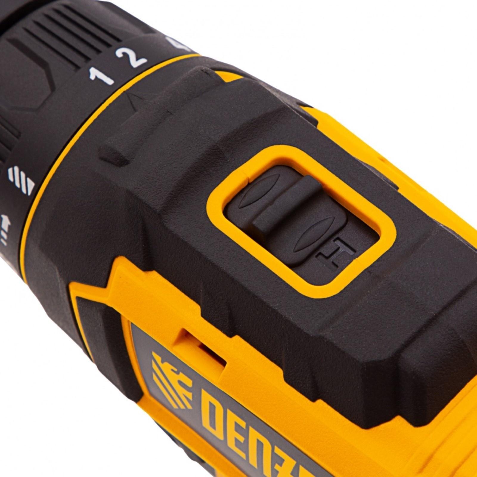 Дрель-шуруповерт Denzel 26116, аккумуляторная CDL-18-02BM, Li-Ion, 18 В, 2 акк.