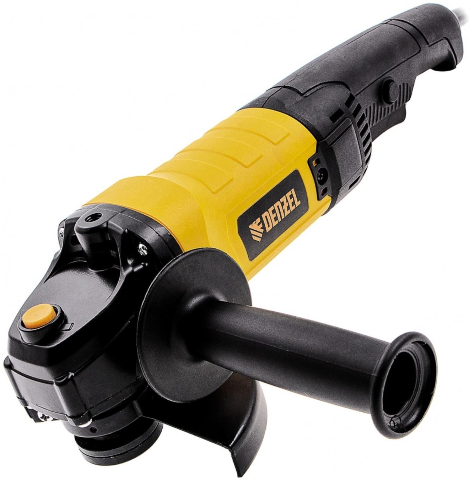 Шлифовальная машина угловая Denzel 26909, AGH125-1200A, 1200 Вт, 125 мм, 11000 об/мин
