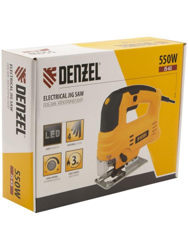 Лобзик электрический Denzel 27101, JS-65, 550 Вт, 65 мм