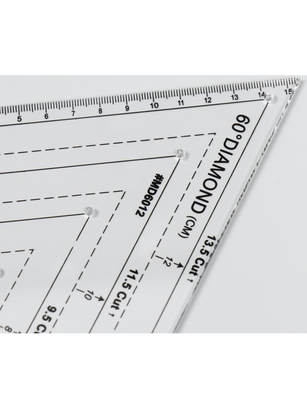 Линейки для пэчворка пластик набор 4 шт