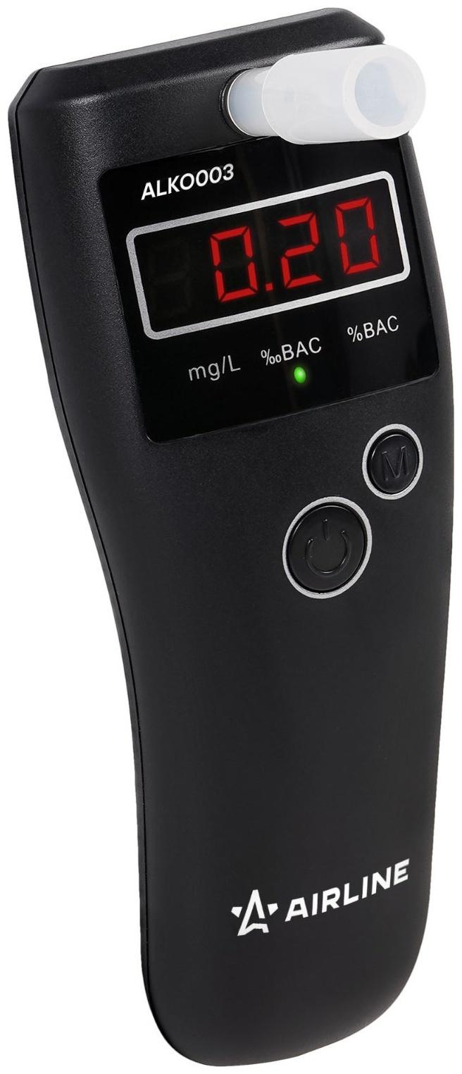 Алкотестер Airline PRO, полупроводниковый, черный