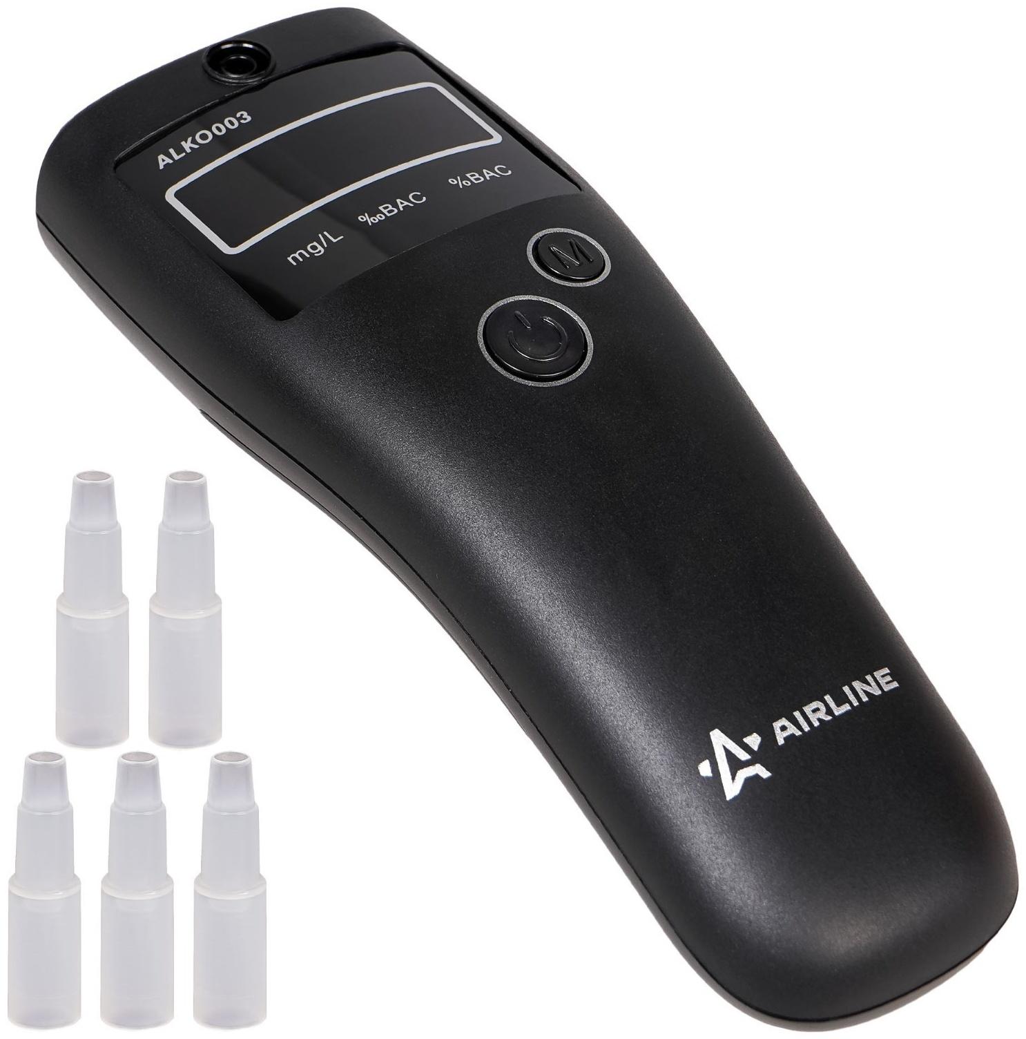Алкотестер Airline PRO, полупроводниковый, черный