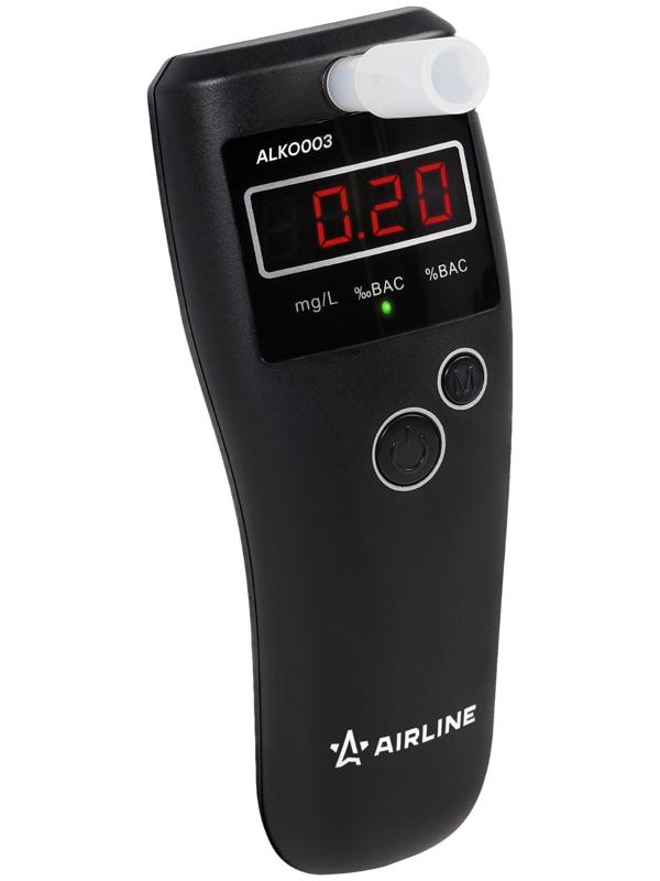 Алкотестер Airline PRO, полупроводниковый, черный