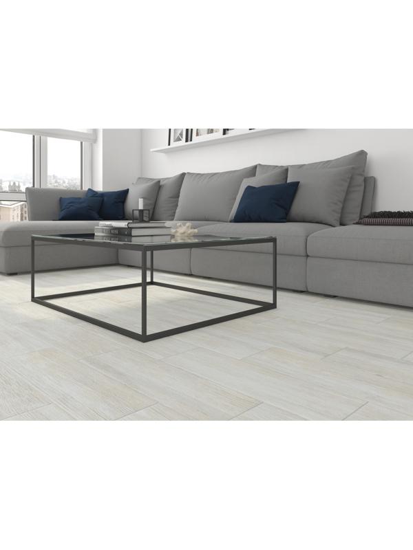 Керамогранит Finwood белый рельеф 18,5x59,8 (в упаковке 1,216 м2)