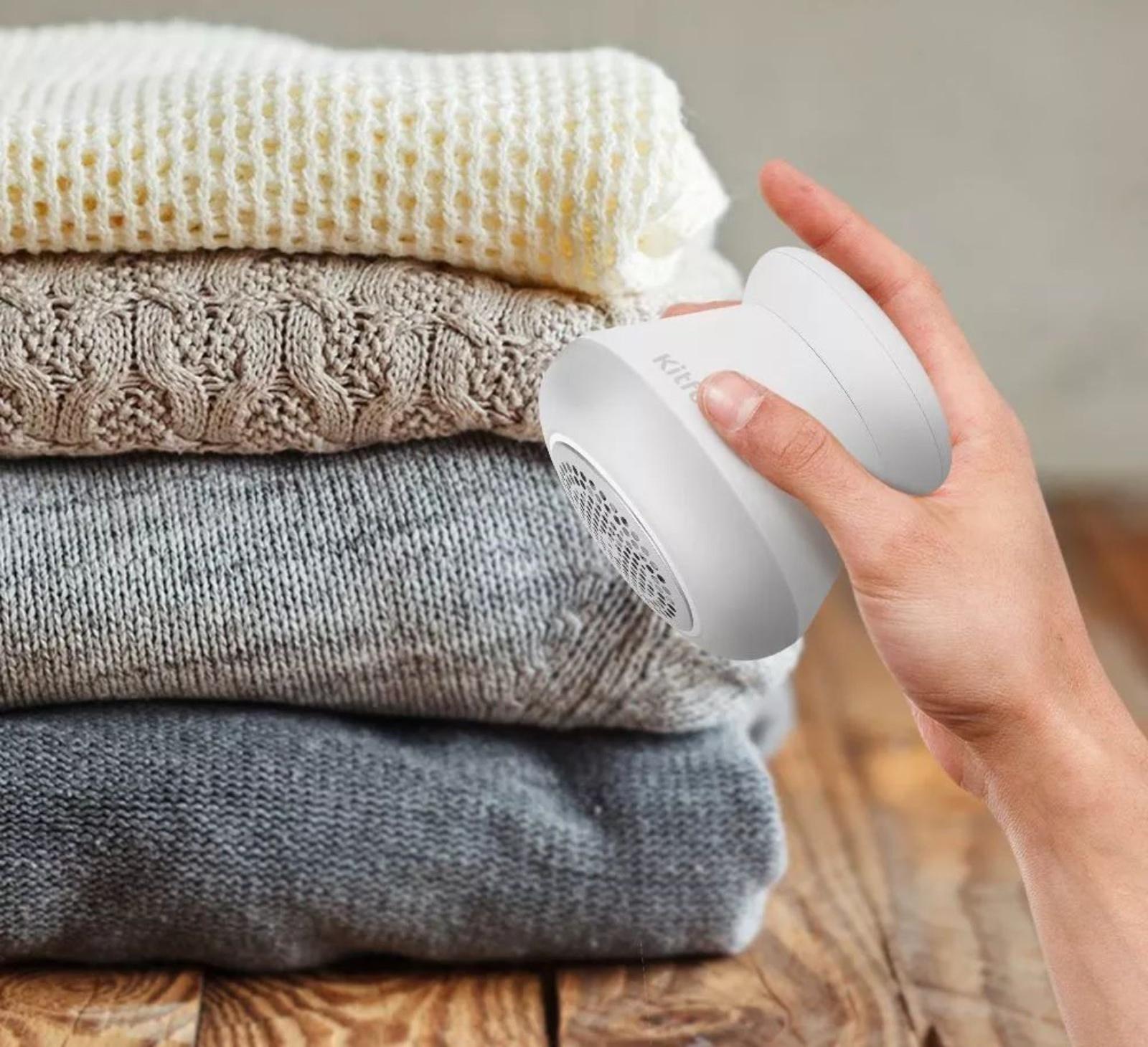 Машинка для удаления катышков КТ-4012, 1.5 Вт, белый