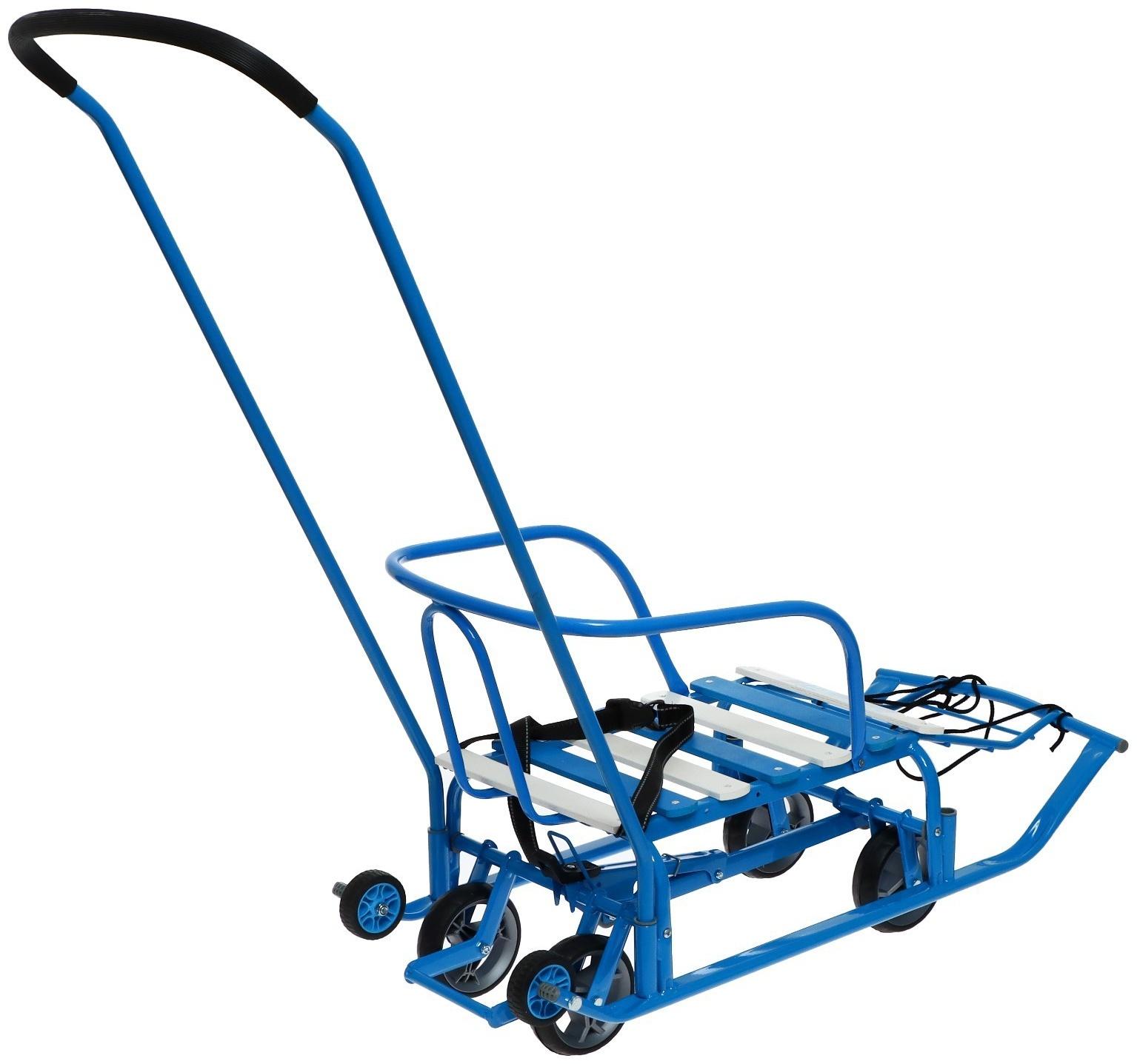 Санки «Тимка 5 универсал», цвет голубой