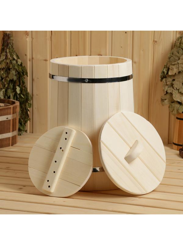 Кадка с гнётом, липа, 20 литров