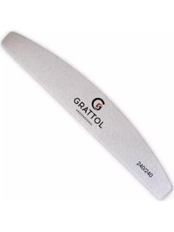 Пилка-лодка минеральная Grattol, 240/240, белая
