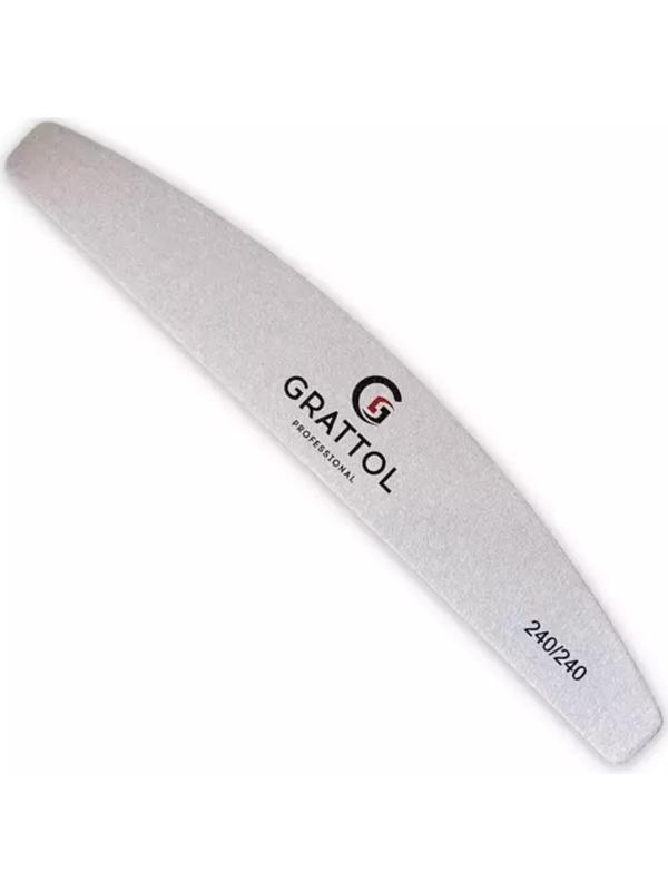 Пилка-лодка минеральная Grattol, 240/240, белая