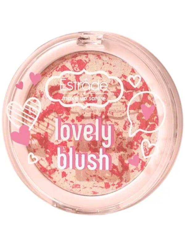 Румяна компактные Estrâde Lovely Blush, тон 201