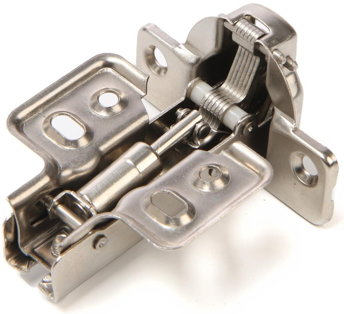 Петля мебельная накладная 90 градусов ТУНДРА, с доводчиком