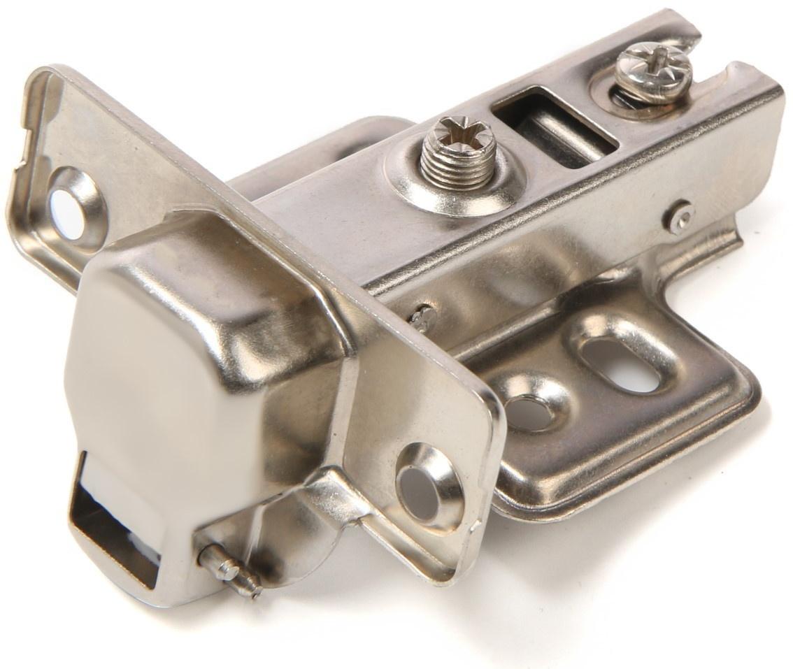 Петля мебельная накладная 90 градусов ТУНДРА, с доводчиком