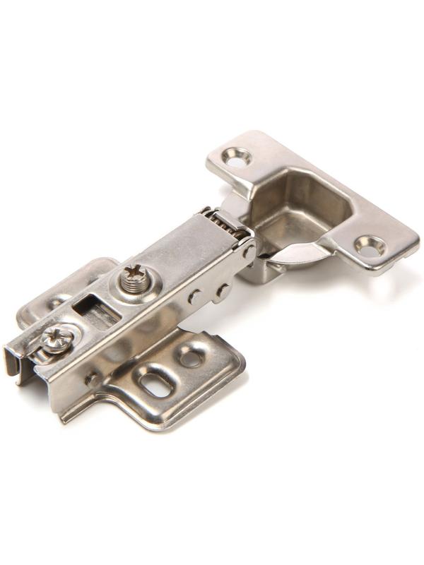 Петля мебельная накладная 90 градусов ТУНДРА, с доводчиком