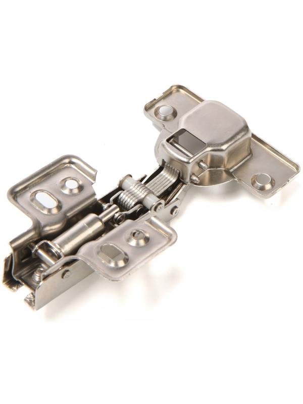 Петля мебельная накладная 90 градусов ТУНДРА, с доводчиком