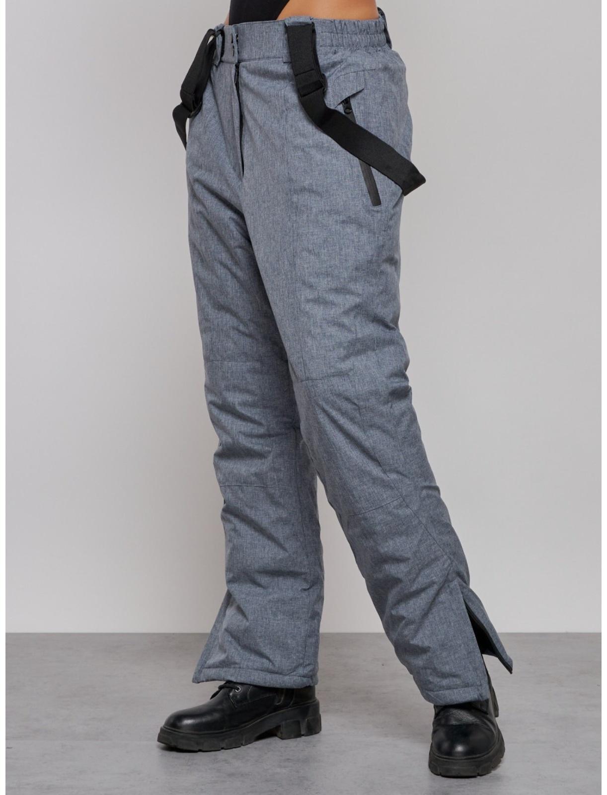 Костюм горнолыжный женский зимний, размер 48, цвет голубой