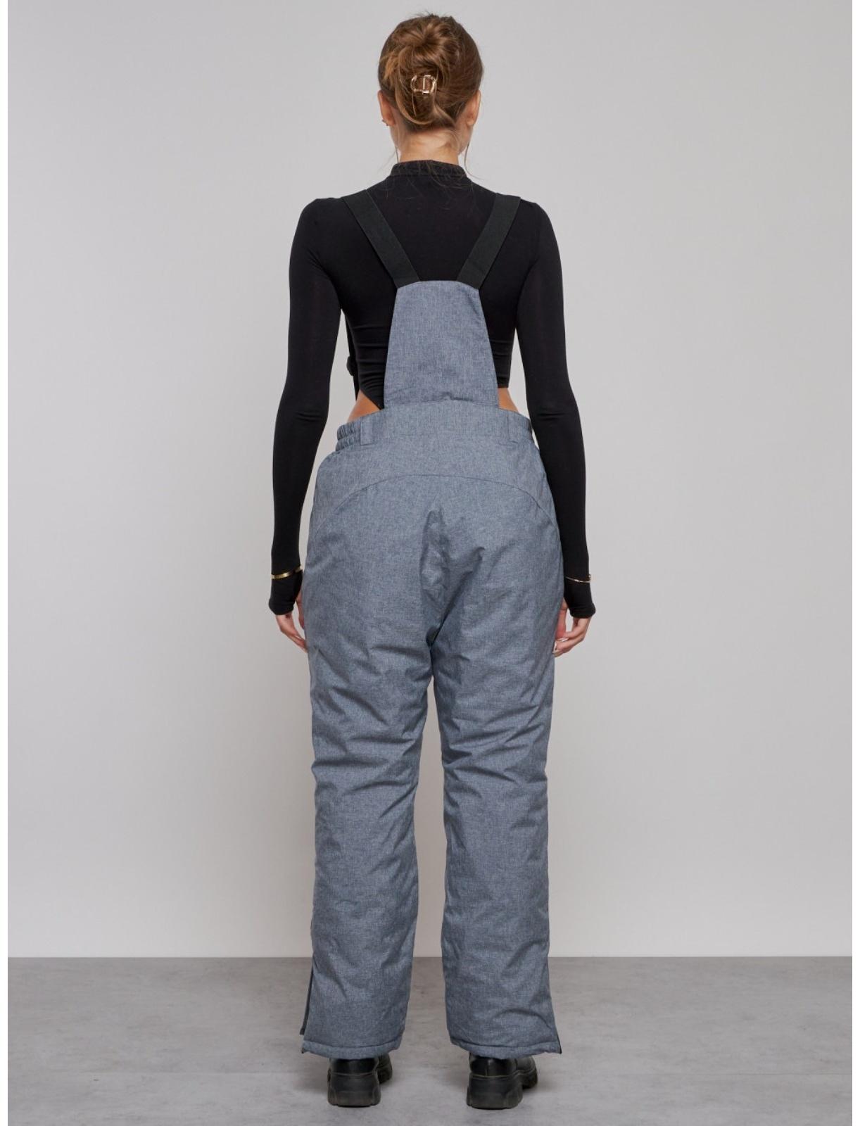 Костюм горнолыжный женский зимний, размер 48, цвет голубой