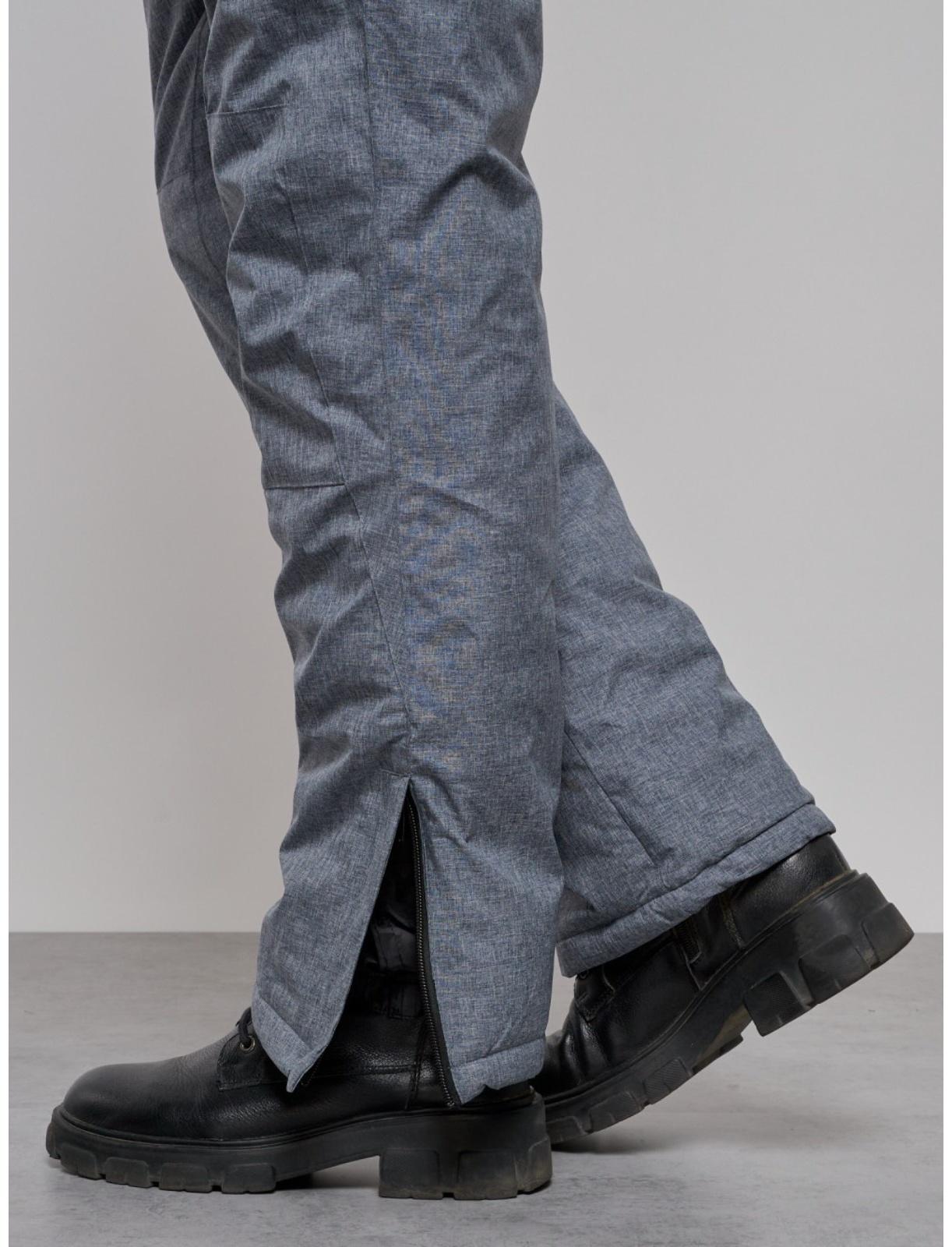 Костюм горнолыжный женский зимний, размер 48, цвет голубой