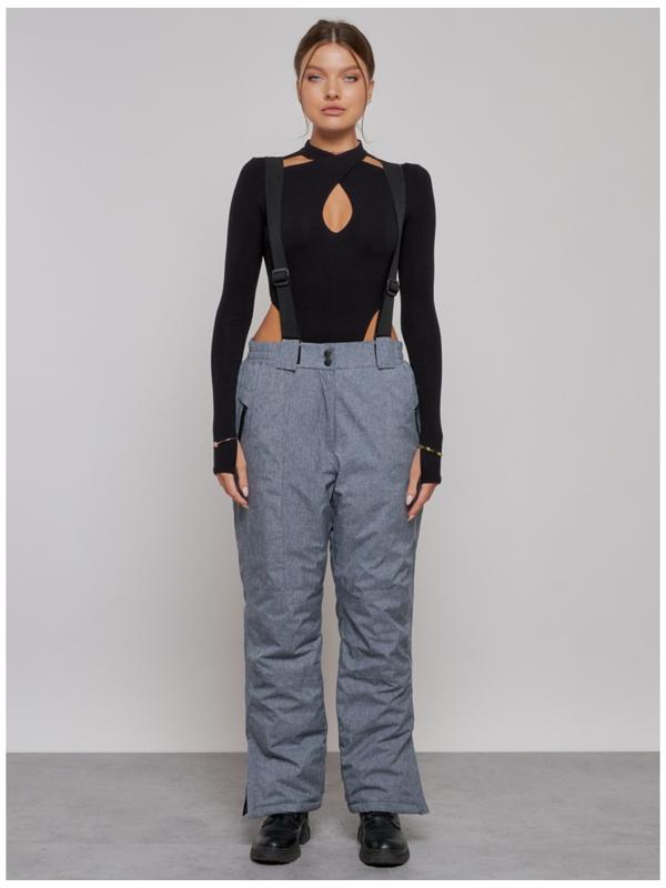 Костюм горнолыжный женский зимний, размер 48, цвет голубой