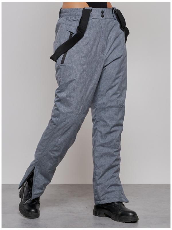 Костюм горнолыжный женский зимний, размер 48, цвет голубой