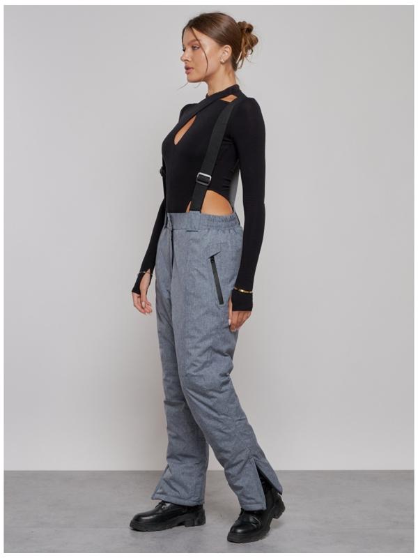 Костюм горнолыжный женский зимний, размер 48, цвет голубой