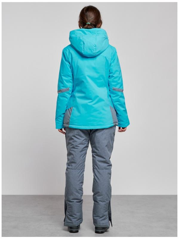 Костюм горнолыжный женский зимний, размер 48, цвет голубой