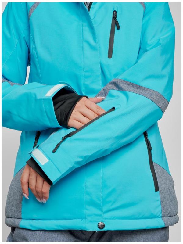 Костюм горнолыжный женский зимний, размер 48, цвет голубой