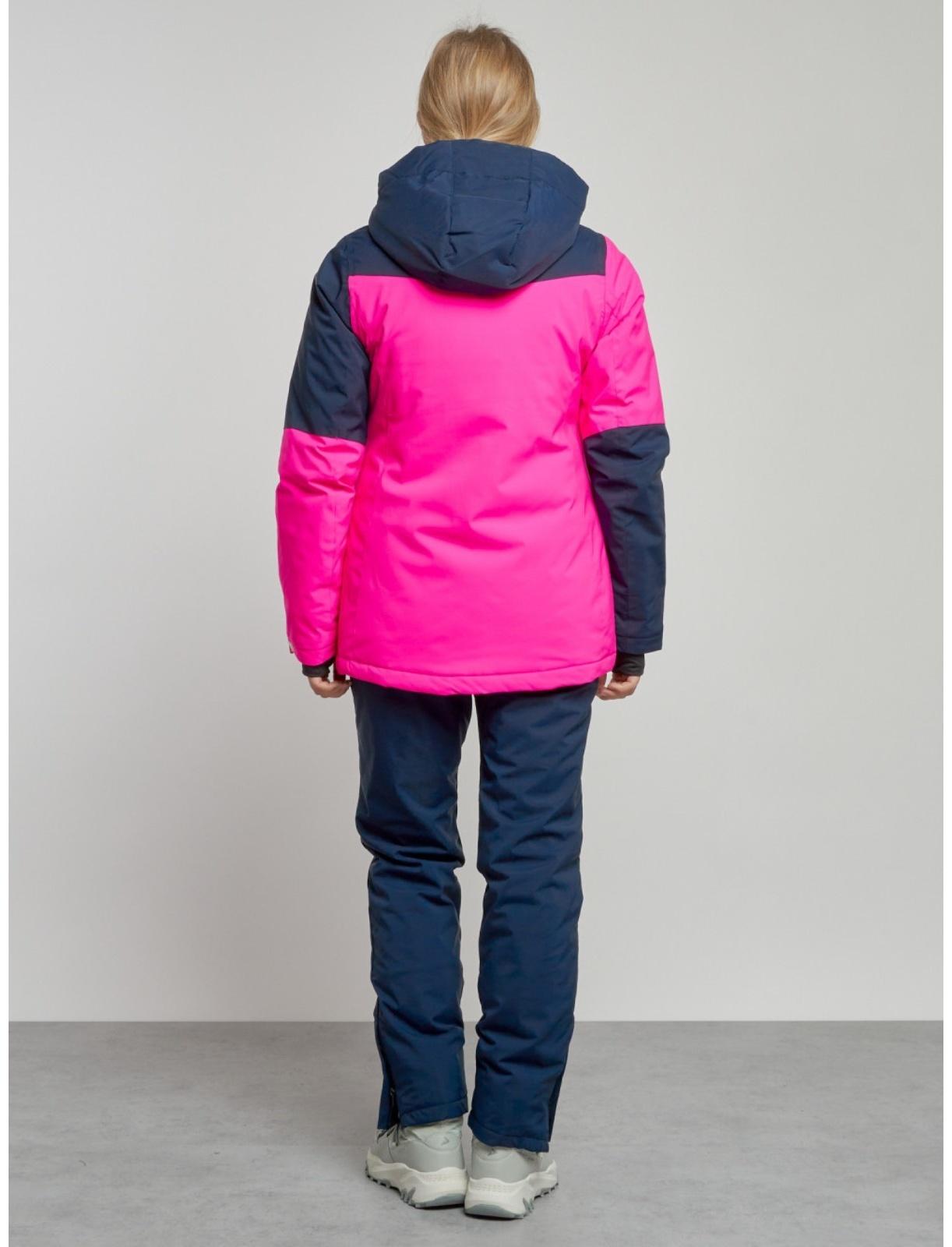 Костюм горнолыжный женский зимний, размер 48, цвет розовый