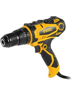 Дрель-шуруповерт сетевая ударная DENZEL ISD-300-13 26211, Li-Ion, 18 В, 400 - 1600 об/мин