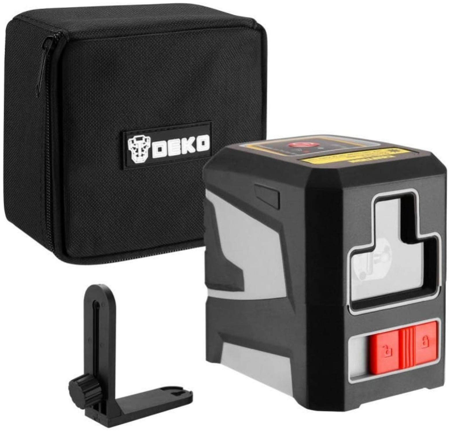 Нивелир DEKO DKLL11, 2 луча, самовыравнивающийся, 1/4