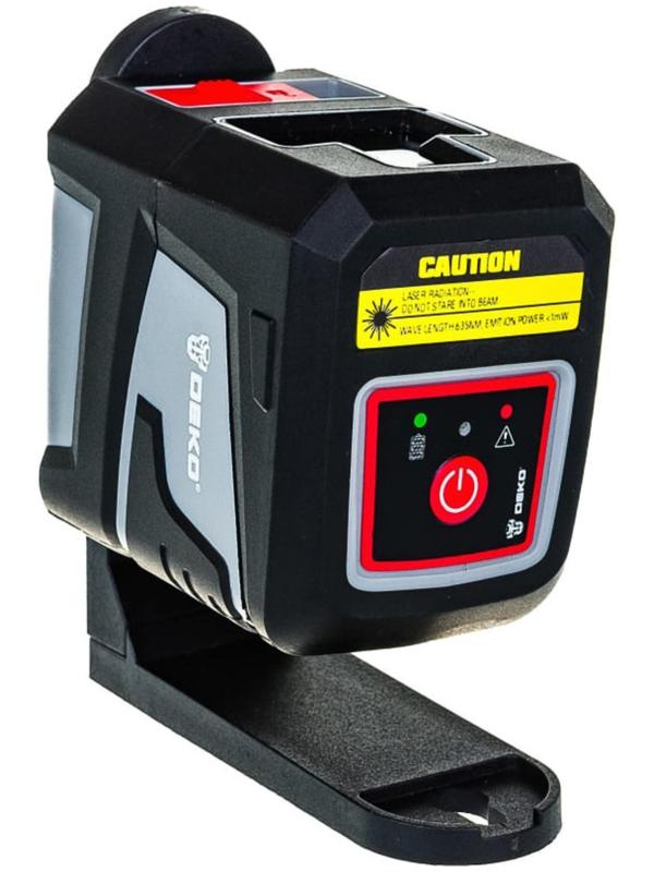 Нивелир DEKO DKLL11, 2 луча, самовыравнивающийся, 1/4