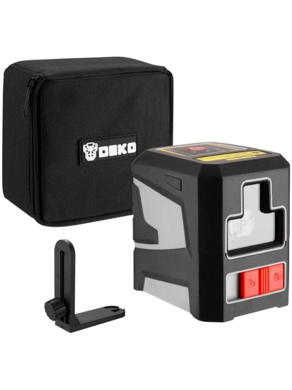 Нивелир DEKO DKLL11, 2 луча, самовыравнивающийся, 1/4