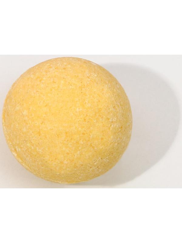 Бомбочка для ванны «Сияй!», 40 г, аромат сочная дыня, ЧИСТОЕ СЧАСТЬЕ