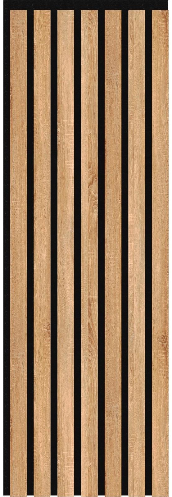 Панель Стеновая Акустическая Дуб Сонома 2780х600х9