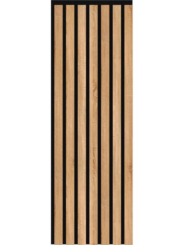 Панель Стеновая Акустическая Дуб Сонома 2780х600х9