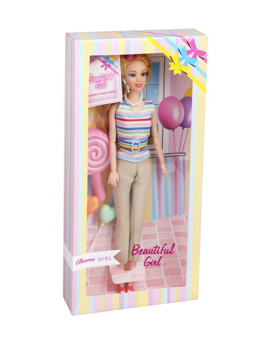 Игр. наб. Красотка, в компл. кукла 29см., предм. 5шт. в ассорт., кор.