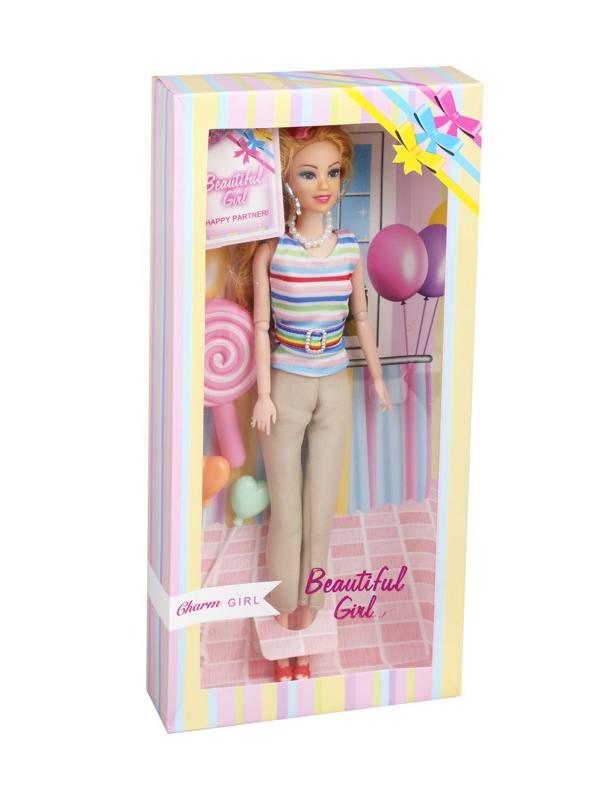 Игр. наб. Красотка, в компл. кукла 29см., предм. 5шт. в ассорт., кор.