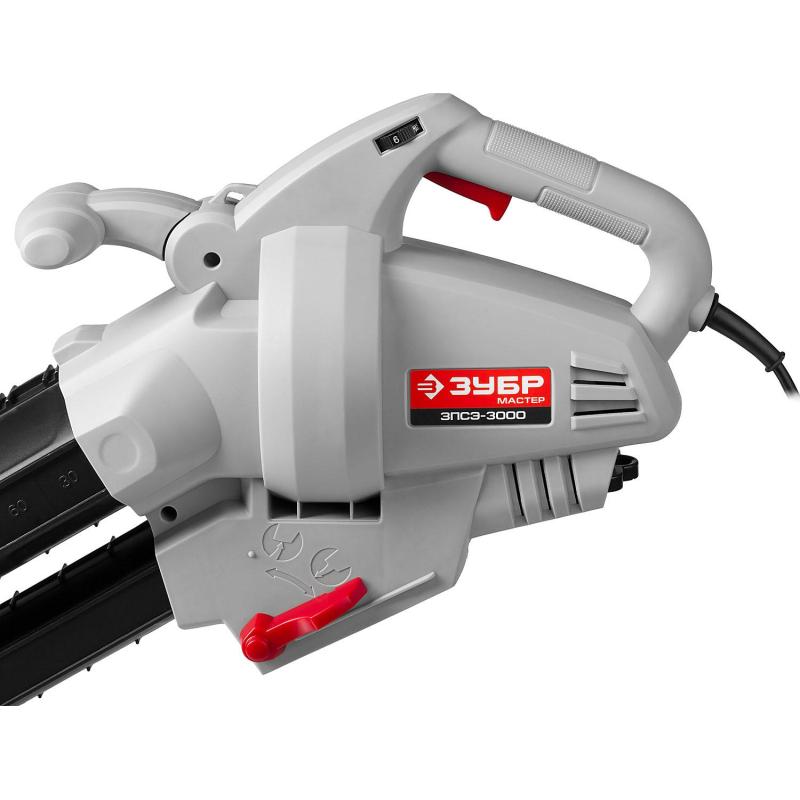 Воздуходув - пылесос садовый электрический ЗУБР  3000 Вт (ЗПСЭ-3000)